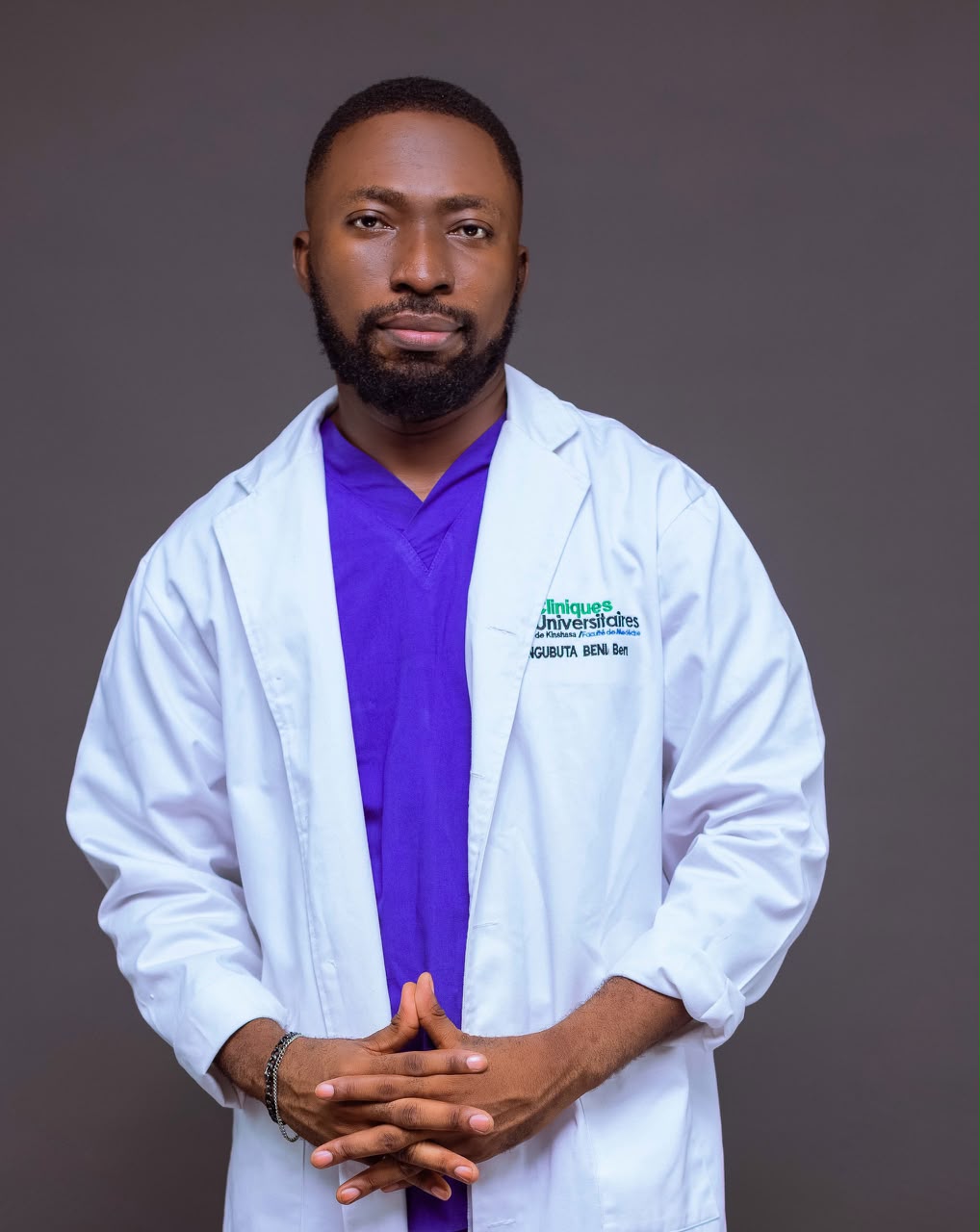 Dr Ben Ngubuta, chargé des projets et de la prise en charge